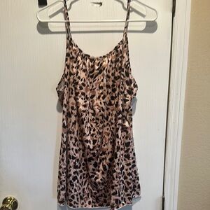 Leopard Print Women's Top